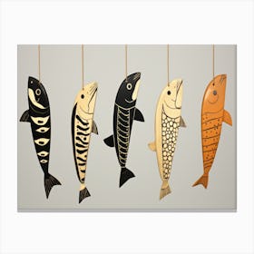 Fish Ornaments 2 Canvas Print