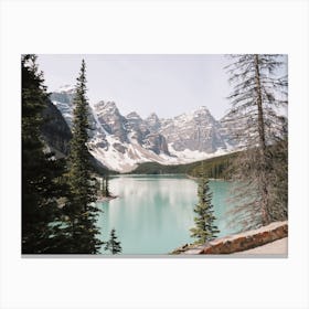 Forested Canada Lake Canvas Print