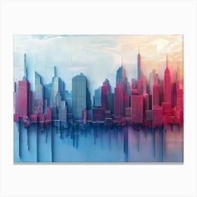 New York City Skyline Canvas Print