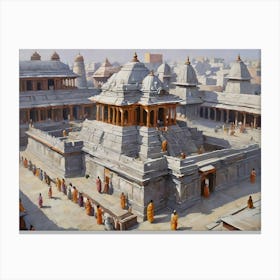 Indian Temple Canvas Print