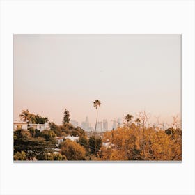 California Skyline Canvas Print