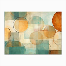 Abstract Circles 12 Canvas Print