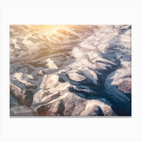 Landscapes Raw 6 Nanortalik Canvas Print