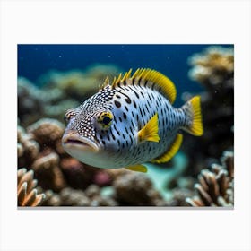 Puffer Fish 2 Canvas Print