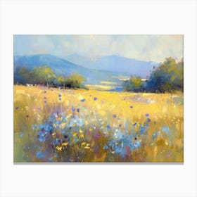 Wildflower Meadow 3 Canvas Print