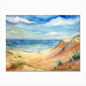 Sand Dunes Canvas Print