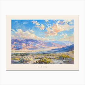 Western Landscapes Death Valley California 2 Poster Canvas Print