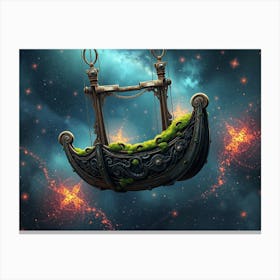 Viking Ship Canvas Print