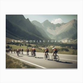 Keen Moving Forward Canvas Print