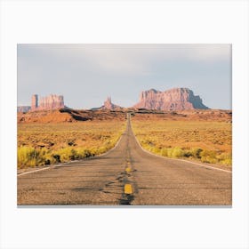 Monument Valley Highway Canvas Print