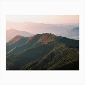 Spain Mountain Range Canvas Print
