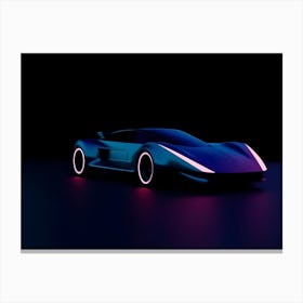 Futuristic Sports Car 6 Lienzo