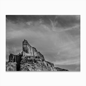 Pointed Mountain Canvas Print