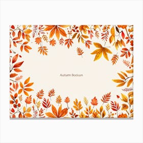 Default Vector Watercolor Autumn Background Texture Pattern Fo 1 (1) Canvas Print