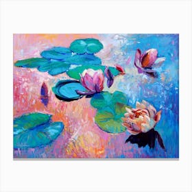 Water Lilies Canvas Print