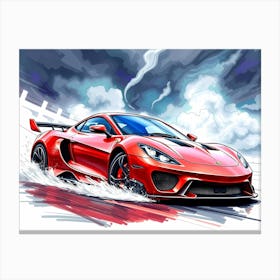 Mclaren Sports Car Canvas Print