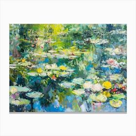 Water Lilies 33 Canvas Print