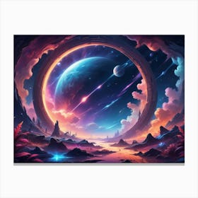 Spacescape Canvas Print