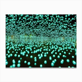 Floating Orbs Canvas Print