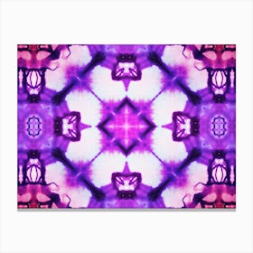 Purple Pattern 2 Canvas Print