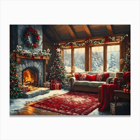 Holiday Decor 3 Canvas Print