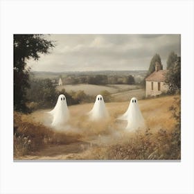 Ghosts In The Field 1 Canvas Print