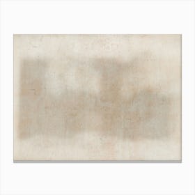 Beige neutral textured abstract Canvas Print