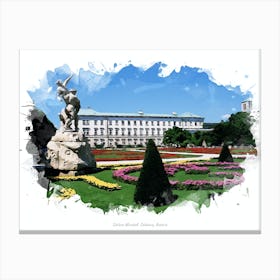 Schloss Mirabell, Salzburg, Austria Canvas Print
