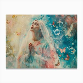 Virgin Mary 1 Canvas Print