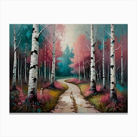 Birch Trees 1 Canvas Print