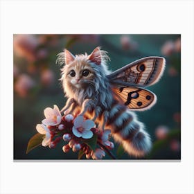 Kittenmoth Canvas Print