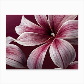 Purple Lilies Canvas Print