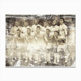 Real Madrid Canvas Print