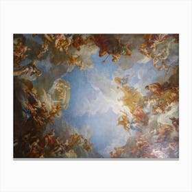 Ceiling Of The Palace Of Versailles Canvas Print