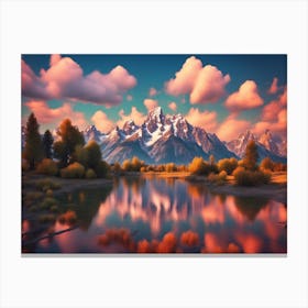 Grand Teton Canvas Print