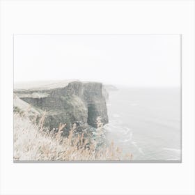 Coastal Cliff View Canvas Print