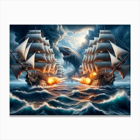 Swashbucklers Canvas Print