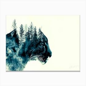 Wild Cat Blues - Wildcat Blueprint Canvas Print