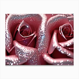 Pink Roses 2 Canvas Print