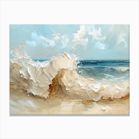 Coastal Impression Dynamic Waves 4 Canvas Print