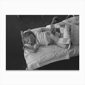 Nap Time In The Nursery School At The Fsa (Farm Security Administration) Farm Workers Community, Woodville 1 Canvas Print