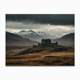 Edinburgh Castle Canvas Print