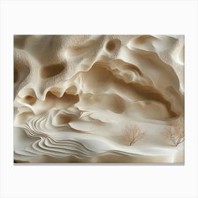 Sand Sculpture 1 Canvas Print