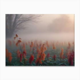 Foggy Morning Canvas Print