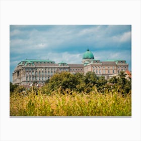 Buda Castle Budapest City Hall 2 Canvas Print