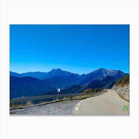 Road In The Mountains 20211023 380ppub Canvas Print