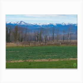 Snow Capped Mountains 20220102 208ppub Canvas Print