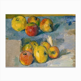 Apples, Paul Cézanne Canvas Print