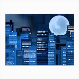 City Nights Canvas Print