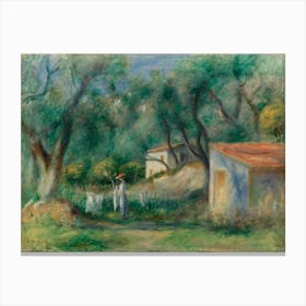 Le Cannet, Pierre Auguste Renoir Canvas Print